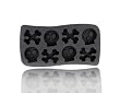 Tanboo Horror Skull Shaped Ice Cube Trays Ice Mold Ice Maker