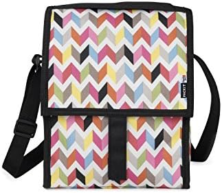 PACKIT Deluxe Lunch Bag - Ziggy w/ 1 Sushi Eraser