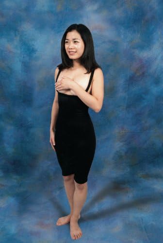 High-Waist, Non-Zippered, with Suspenders,Above Knee (Medium, Black)