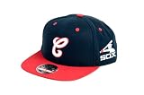 MLB Men's Chicago White Sox Blockhead Snapback Cap (Navy/Red, Adjustable)