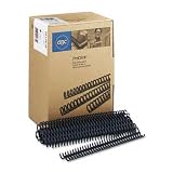 GBC ProClick Easy-Edit Binding Spines, 0.625-Inch Spine Diameter, Navy, 110 Sheet Capacity, 100 Pieces Per Box (2514518)