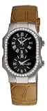 Philip Stein Women's 1DBCBAS Diamond Alligator Strap Watch