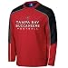 Search : Reebok Tampa Bay Buccaneers Red Match-Up Constructed Long Sleeve T-shirt
