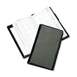 Day-Timer Verona Leather Planner, Open, Pocket Size, 4.6 x 7.8 Inches, Black (D85151)