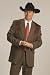 Circle S 'Boise' Western Sport Coat in Heather Chestnut