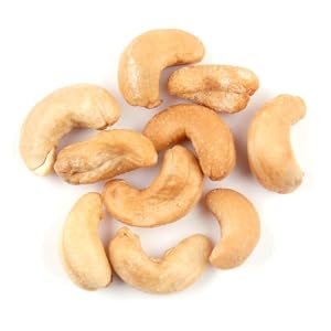 Cashews, Whole, Roasted Salted- 25 Lb Bag Box Each by Cashews