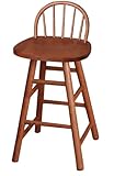 403 Promotional Low Spindle Back Oak Barstool