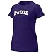 Nike Kansas State Wildcats Ladies Purple Arch Crew T-shirt
