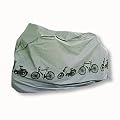 #24 *Roller Mofa Fahrrad Fahrradgarage Fahrradschutzh�lle Abdeckung H�lle Plane in silber Ma�e 110 x 185 cm
