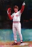 Pete Rose most hits POSTER Cincinnati Reds baseball NEW -- 16