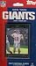 Topps NFL Football Cards 2007 New York Giants Team Set