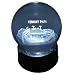 Boston Red Sox Fenway Park Laser-Etched Musical Crystal Ball