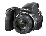 Sony Cyber-shot DSC-H9 Digitalkamera (8 Megapixel, 15-fach opt. Zoom, 7,6 cm (3 Zoll) Display, Bildstabilisator) schwarz