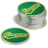 {4} Oregon Ducks Golf Ball Markers