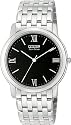 Citizen Eco-Drive Men's Stiletto Stainless Steel Watch #AR0010-53E