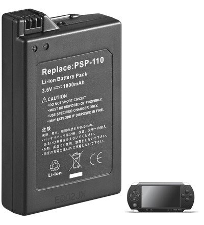 Goobay Akku f&uuml;r Sony Playstation Portable PSP 1 1800mAh Preisvergleich