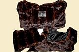 Baby Fur - Mink Faux Fur Diaper Bag