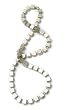 Marquette Necklace in Silver Nickel