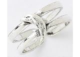 Signature Dolphin Double Band Toe Ring STERLING SILVER