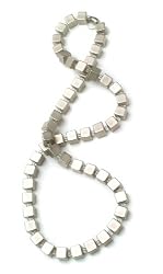 Marquette Necklace in Silver Nickel