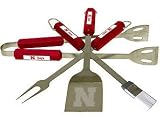 Nebraska Huskers Grill BBQ Utensil Set