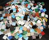 5 Pounds Mosaic Glass Tiles - Assorted Colors