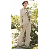 AUSTIN REED HEATHERED CLEAN FRONT PANTS at Austin Reed