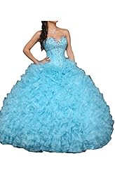 Girls  Organza   Ball Gown Bandage Dress/Quinceanera Dress/Party Dress  With Ruffles