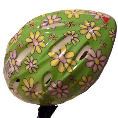Bell Girls GROOVY DAISIES BICYCLE HELMET SET bike pads