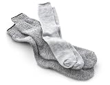 Thermal Socks and Liner Socks in a Combo Set Grey