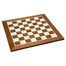 16" Inlaid wooden chess board. No. 4