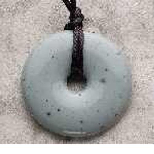 Teething Bling Pendant - Donut Shape (Moonstone)
