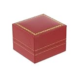 Great Looking Ring Box Jewelry Display - Red Color