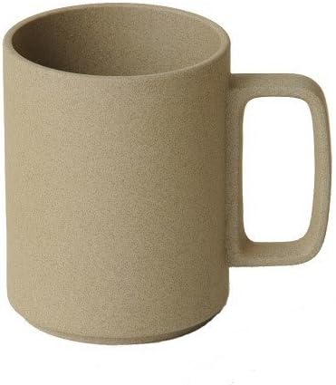 Hasami Porcelain Mug Set of 2 Natural (15 oz) 3.1/3 x 4.1/8 (HP021)