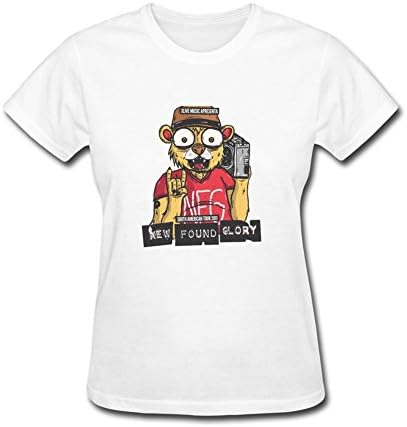 GNM4G7 NEW FOUND GLORY Resurrection Women's T Shirts 100% Cotton