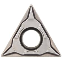 Sandvik Coromant T-MAX U Cermet Turning Insert, TCMT Style, Triangle Shape, UM Chipbreaker, CT5015 Grade, Uncoated