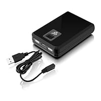 Aluratek APB04F Dual USB 10000mAh External Battery Pack for Charging of Tablets Smartphones eReaders and Other Mobile Devices