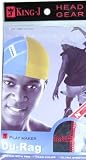 KING J Head Gear Play Maker Du Rag Two Tone ( Model: 096 ) - B000EVGPKE