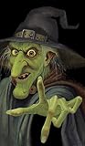 UPC 854236001740 product image for WOWindow Posters Wily Witch Scary Halloween Window Decoration 34.5