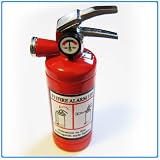 1x Mini Fire Extinguisher Metal Refillable Cigar Cigarette Lighter w/ White Light # fire extinguisher