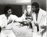 MUHAMMAD ALI AND ELVIS PRESLEY 8X10 PHOTO BOXING (BOXING)