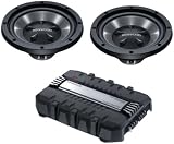 Kenwood P-W612 Two 12-Inch Subwoofers and Stereo/Bridgeable Power Amplifier