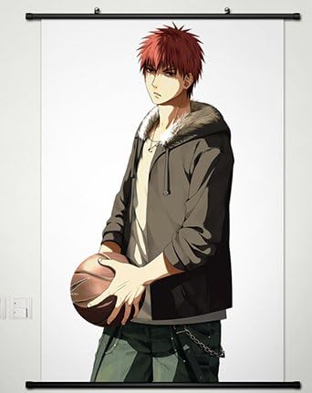 Home Decor Anime The Basketball Which Kuroko Plays Cosplay Wall Scroll Poster Kagami Taiga 23.6 X 35.4 Inches-007