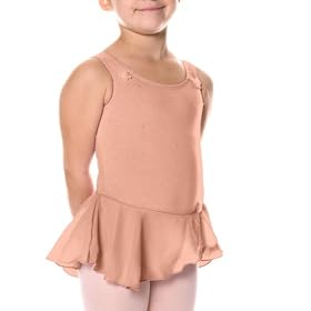 Buy Danskin Girls 7-16 Cotton Tank Leotard With Skirt by Danskin