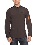 Craghoppers Herren long sleeve Shirt Bear Trek, black pepper, L