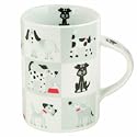 Price and Kensington Chequered Mug, Dogs