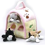 cat-Cat Finger Puppet Play House 8
