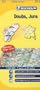 Michelin Map France: Doubs, Jura 321 (Michelin Local Maps)