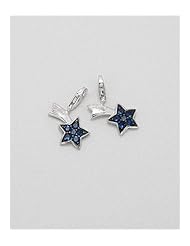 Star CZ Charm In 92.5 Sterling Silver