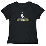 T-Shirt Womens Black  To Skateboard or not to Skateboard, what a stupid question!!  Sports